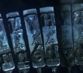 French typewriter
