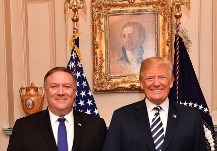 President Trump and Secretary of State Pompeo
